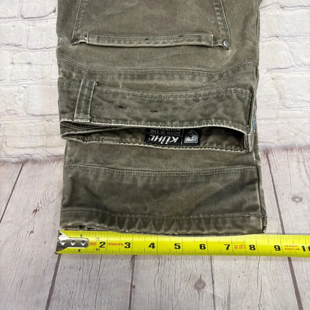 Kuhl Men Rydr Pants Size 34x30 Vintage Patina Dye Outdoor Hiking C127 -26